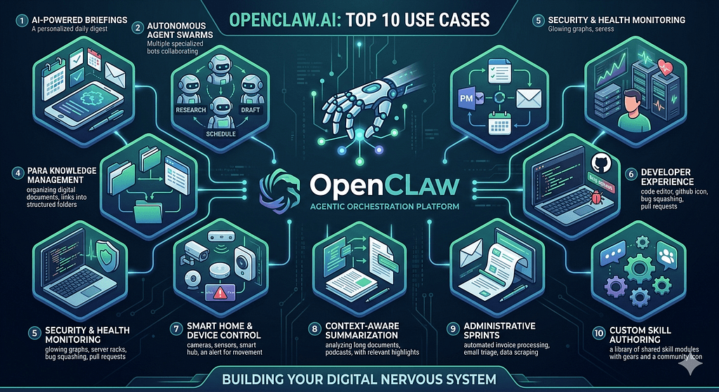 How OpenClaw.ai is Redefining Personal Productivity: 10 Popular Workflows